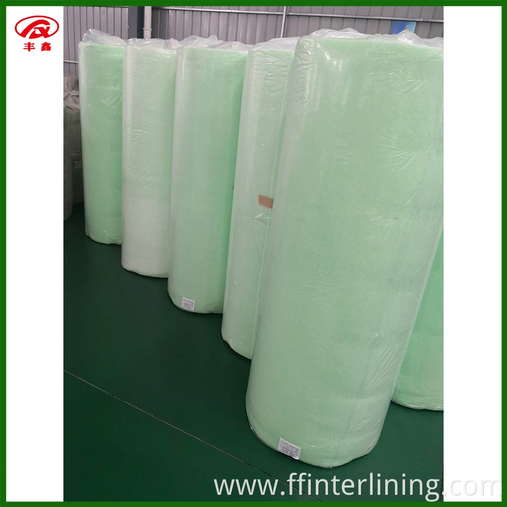 Pet Recyclable Material Interlining Non-Woven Fabricneedle Punched Polyester Nonwoven Wadding